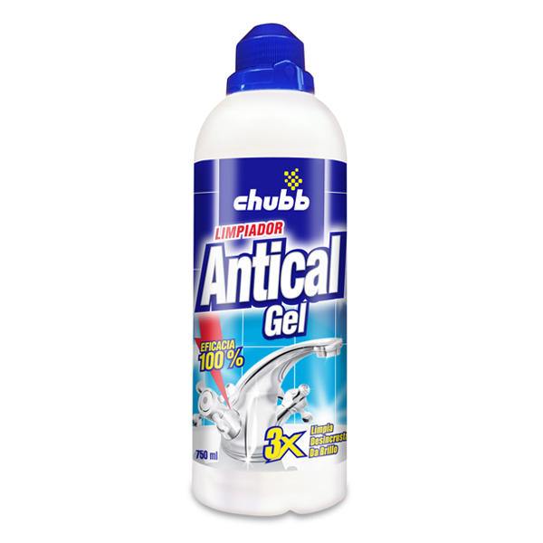 antical gel limpiador chubb
